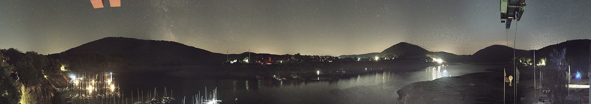 Archiv Foto Webcam Edersee: Segelhafen bei Rehbach
