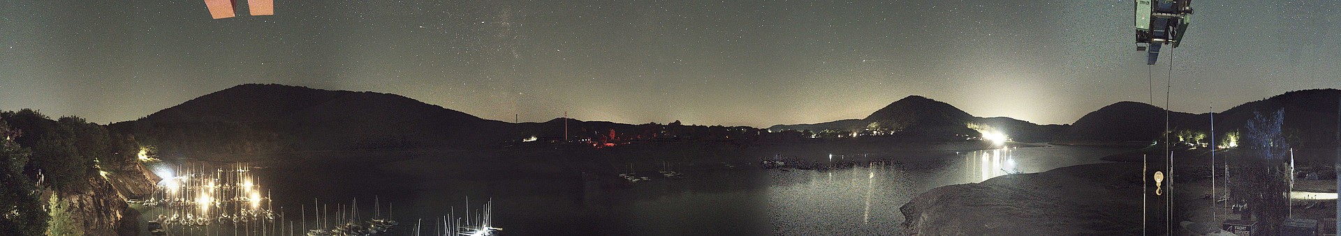 Archiv Foto Webcam Edersee: Segelhafen bei Rehbach