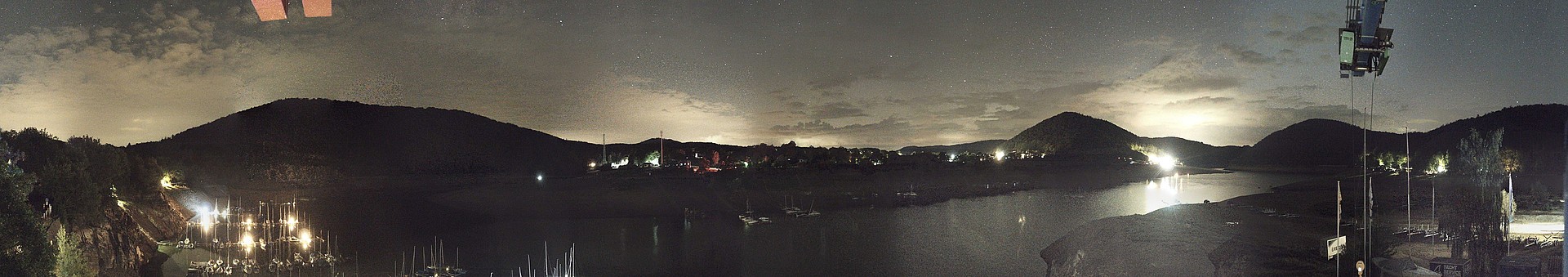 Archiv Foto Webcam Edersee: Segelhafen bei Rehbach