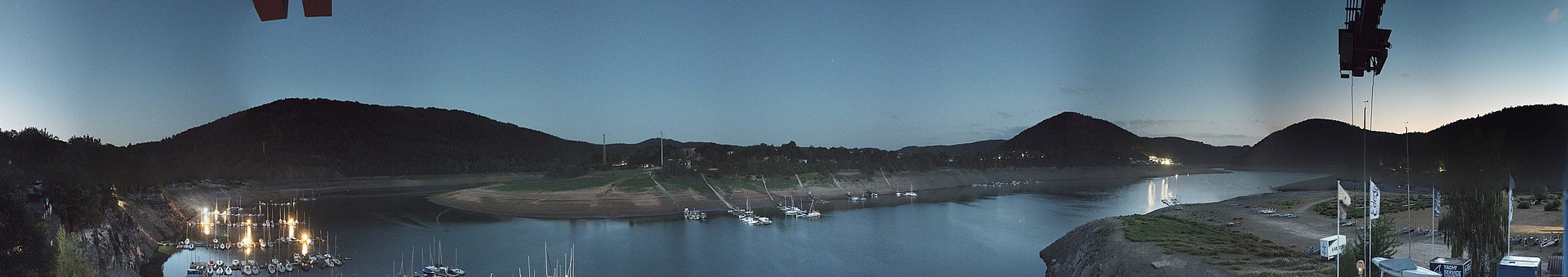 Archiv Foto Webcam Edersee: Segelhafen bei Rehbach