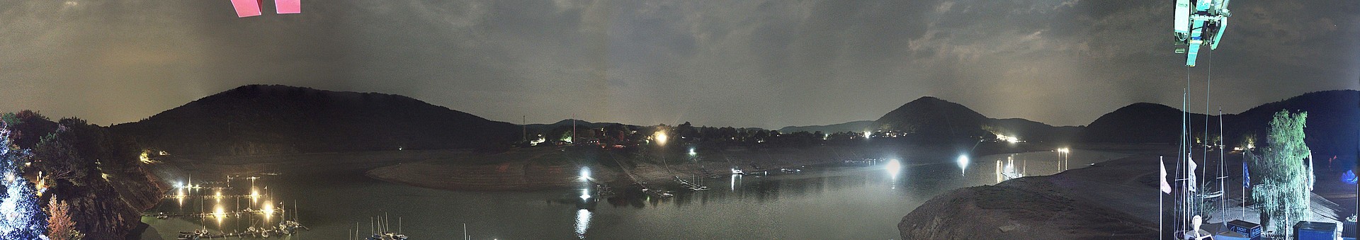 Archiv Foto Webcam Edersee: Segelhafen bei Rehbach