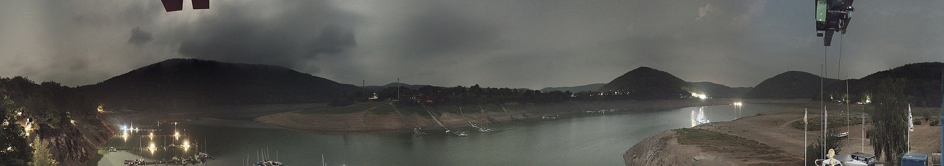 Archiv Foto Webcam Edersee: Segelhafen bei Rehbach