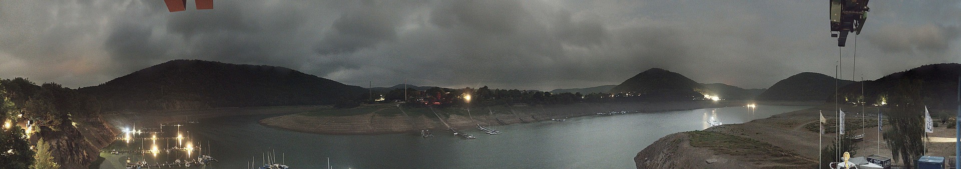 Archiv Foto Webcam Edersee: Segelhafen bei Rehbach