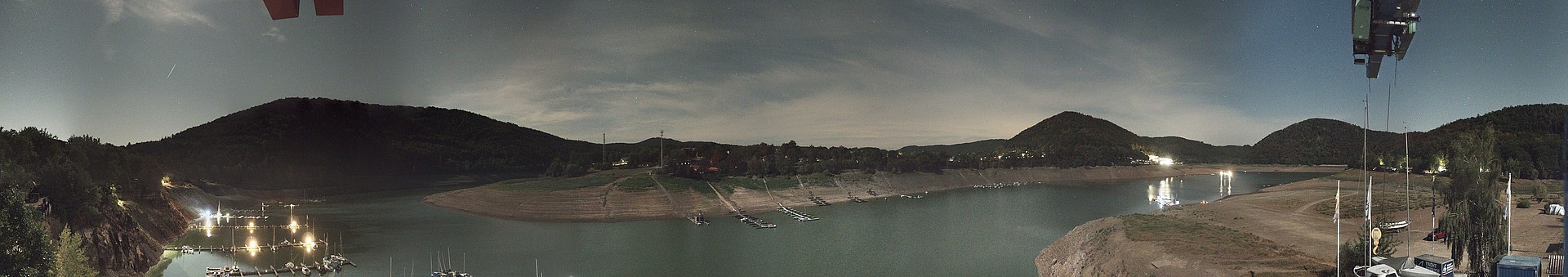 Archiv Foto Webcam Edersee: Segelhafen bei Rehbach