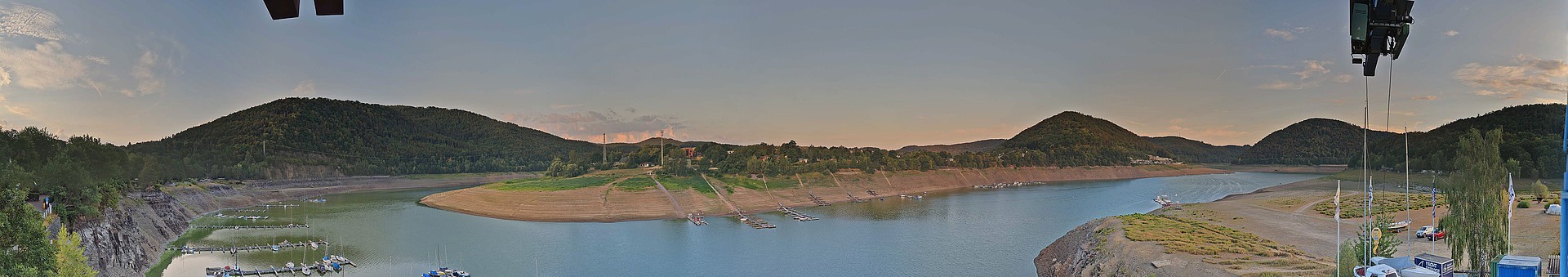 Archiv Foto Webcam Edersee: Segelhafen bei Rehbach