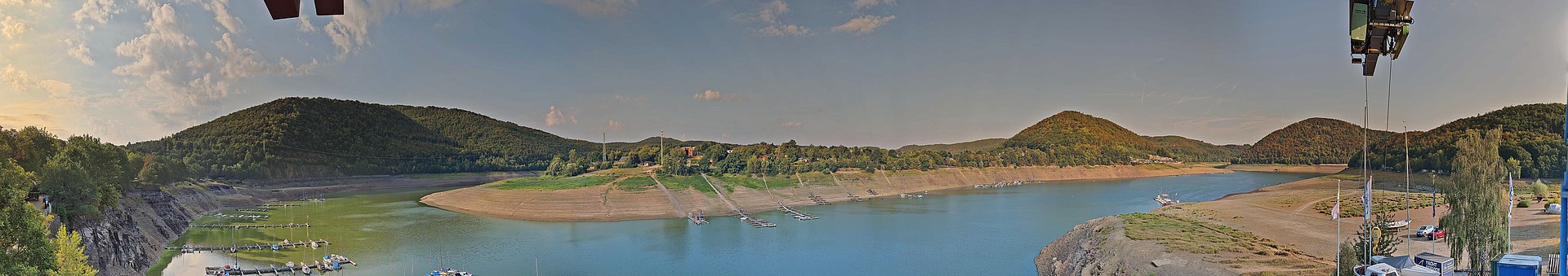 Archiv Foto Webcam Edersee: Segelhafen bei Rehbach