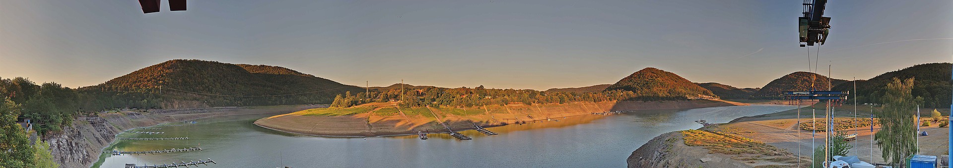 Archiv Foto Webcam Edersee: Segelhafen bei Rehbach