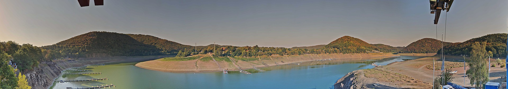 Archiv Foto Webcam Edersee: Segelhafen bei Rehbach