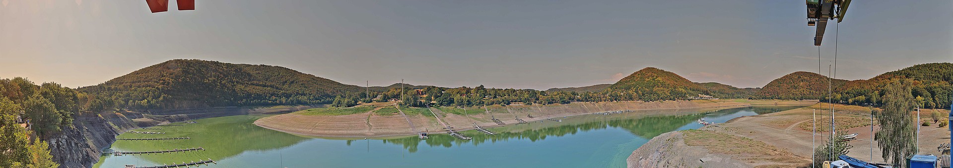 Archiv Foto Webcam Edersee: Segelhafen bei Rehbach