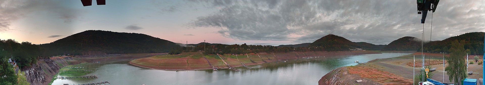 Archiv Foto Webcam Edersee: Segelhafen bei Rehbach
