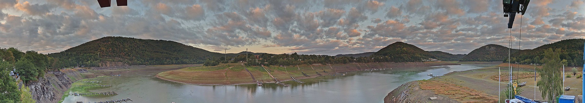 Archiv Foto Webcam Edersee: Segelhafen bei Rehbach