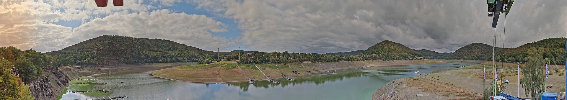 Archiv Foto Webcam Edersee: Segelhafen bei Rehbach