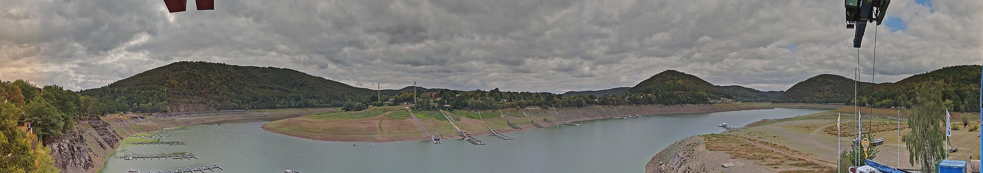 Archiv Foto Webcam Edersee: Segelhafen bei Rehbach