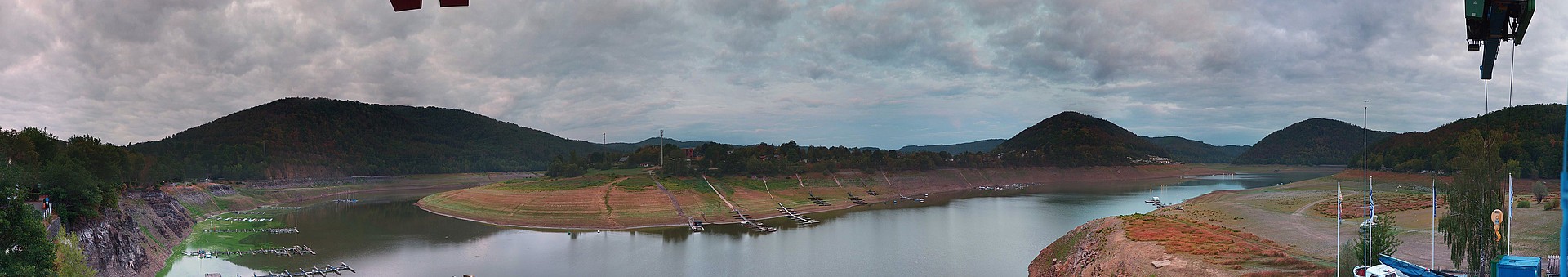 Archiv Foto Webcam Edersee: Segelhafen bei Rehbach