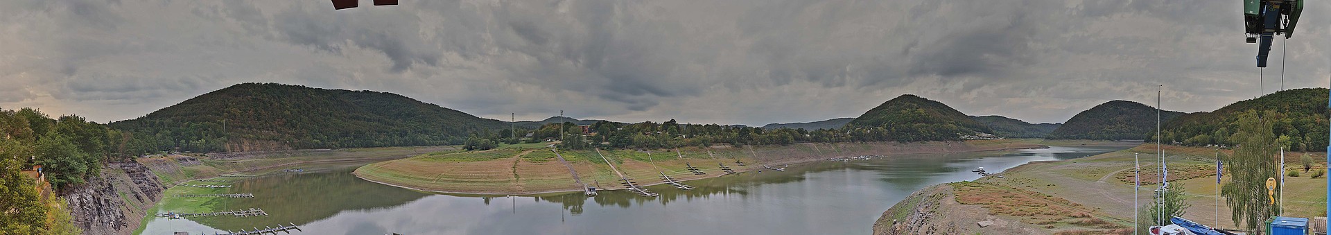 Archiv Foto Webcam Edersee: Segelhafen bei Rehbach