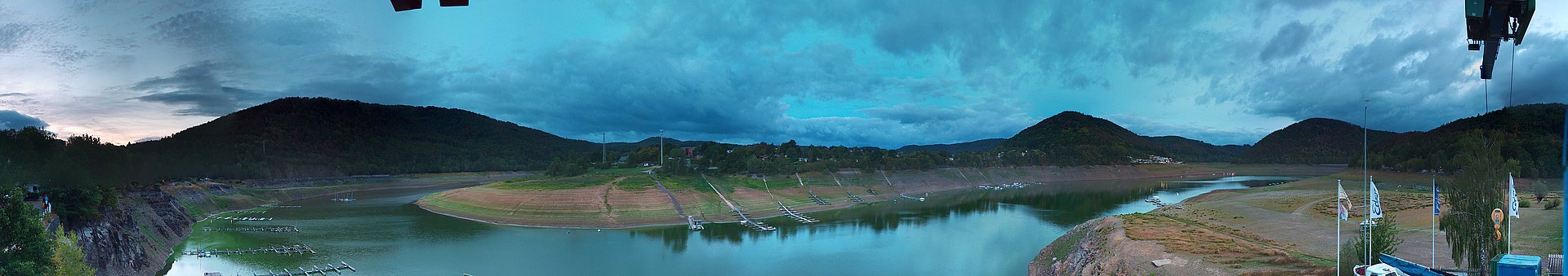 Archiv Foto Webcam Edersee: Segelhafen bei Rehbach