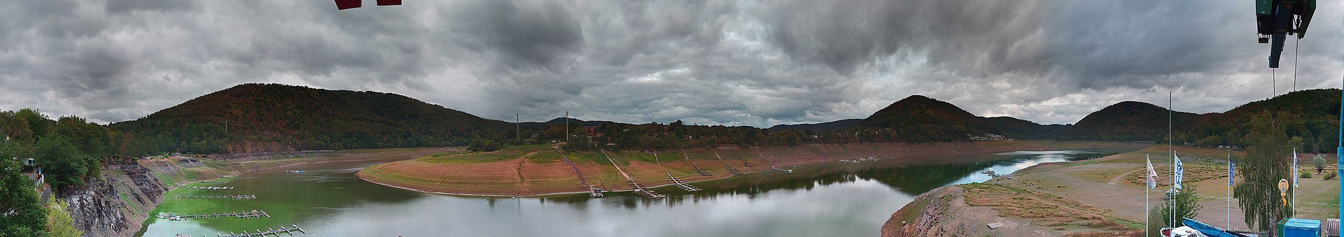 Archiv Foto Webcam Edersee: Segelhafen bei Rehbach