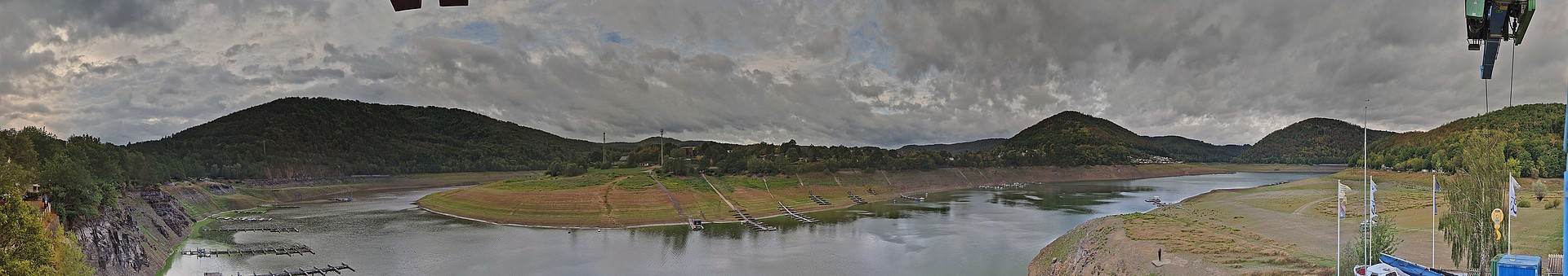 Archiv Foto Webcam Edersee: Segelhafen bei Rehbach