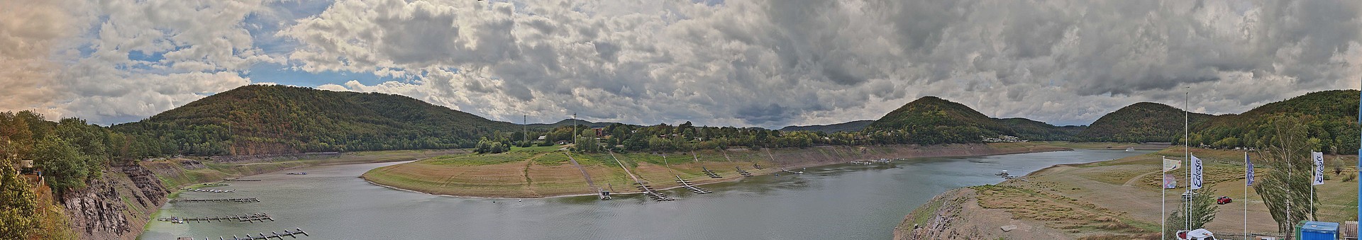 Archiv Foto Webcam Edersee: Segelhafen bei Rehbach