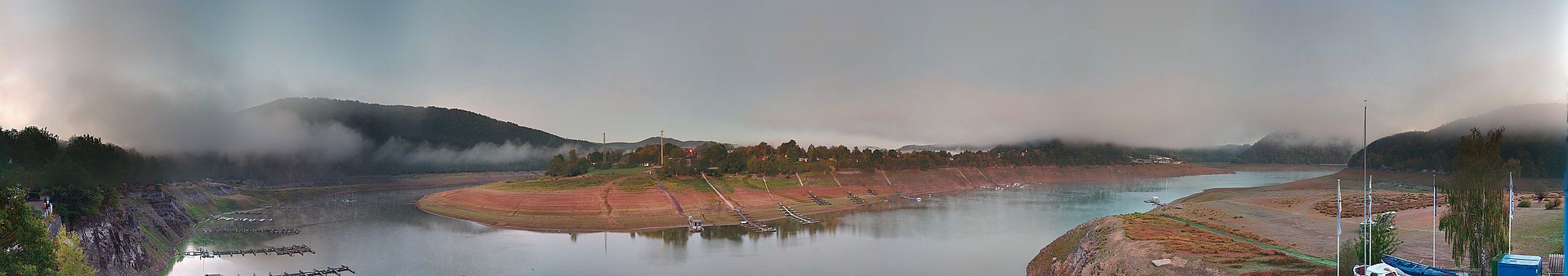 Archiv Foto Webcam Edersee: Segelhafen bei Rehbach