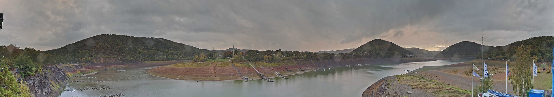 Archiv Foto Webcam Edersee: Segelhafen bei Rehbach
