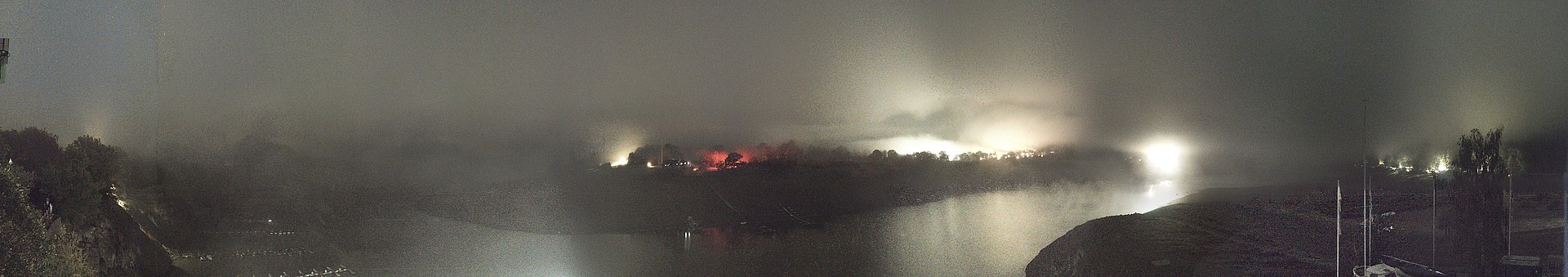 Archived image Webcam Lake Eder: Sailing Harbour Rehbach