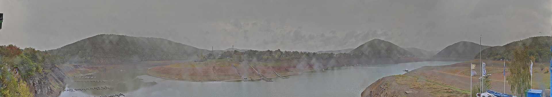 Archived image Webcam Lake Eder: Sailing Harbour Rehbach