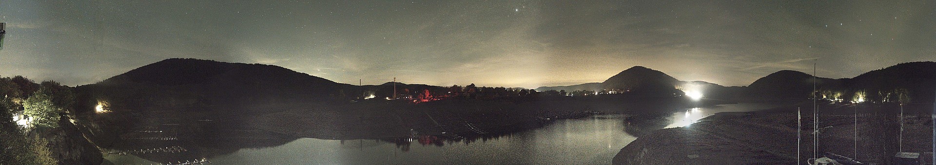 Archived image Webcam Lake Eder: Sailing Harbour Rehbach