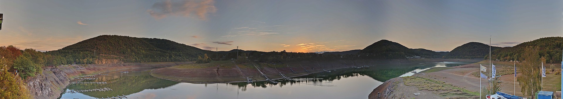 Archiv Foto Webcam Edersee: Segelhafen bei Rehbach