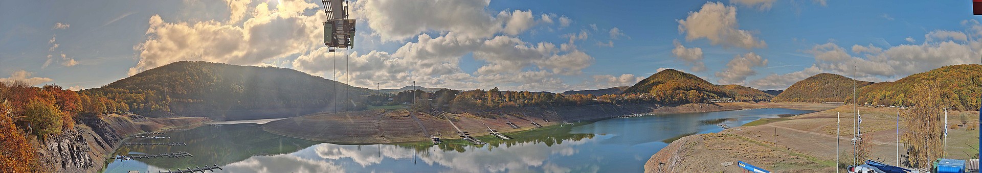 Archiv Foto Webcam Edersee: Segelhafen bei Rehbach
