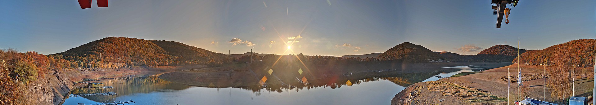 Archiv Foto Webcam Edersee: Segelhafen bei Rehbach