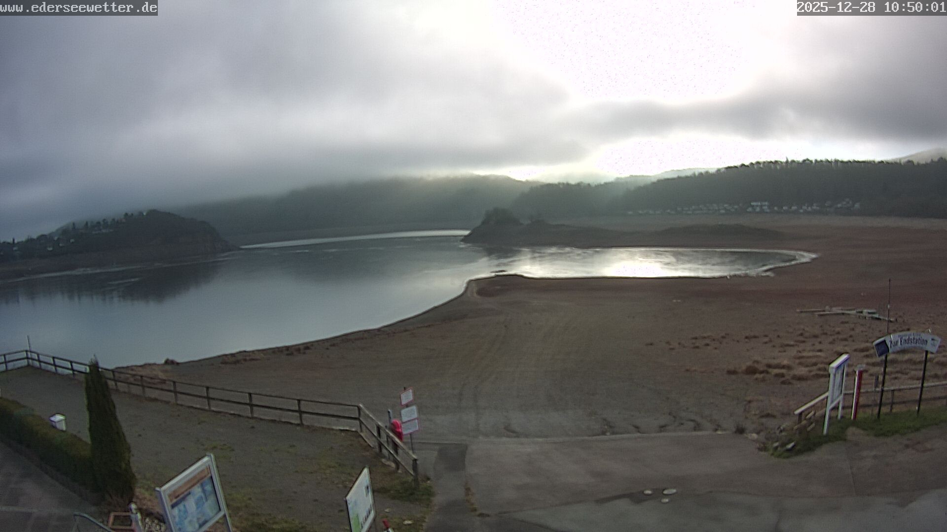 Archiv Foto Webcam Edersee: Blick von Bringhausen