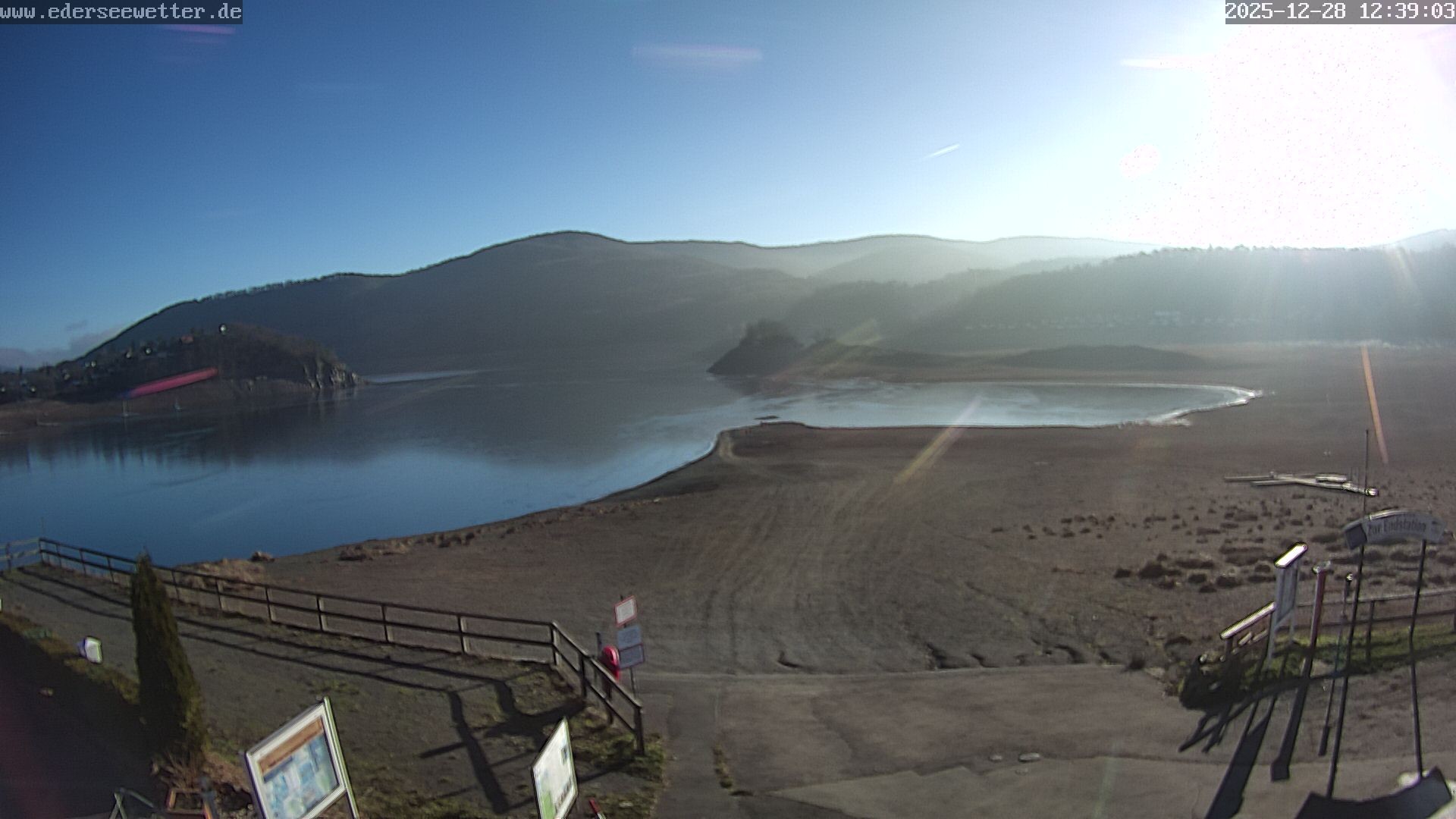 Archiv Foto Webcam Edersee: Blick von Bringhausen