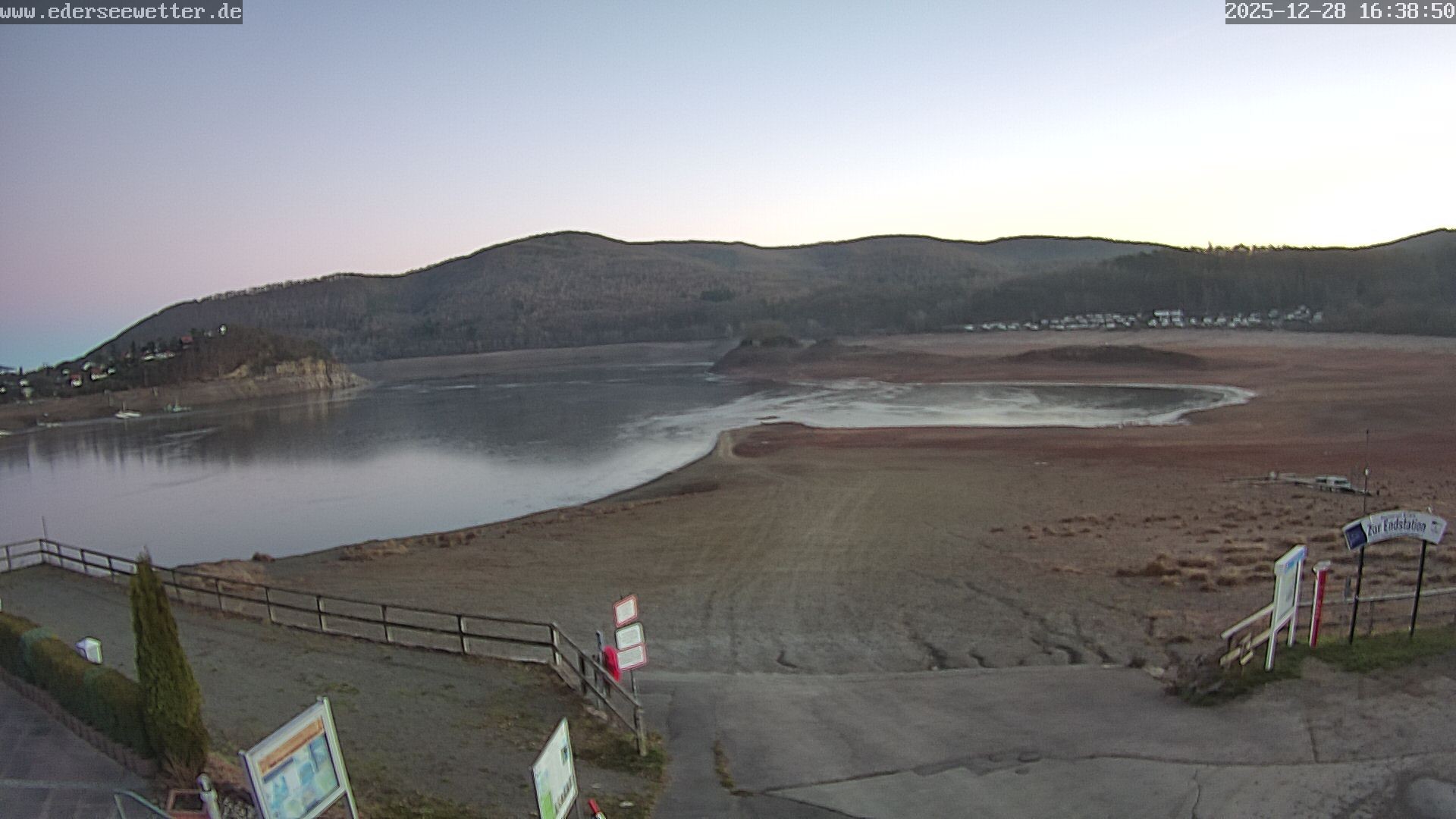 Archiv Foto Webcam Edersee: Blick von Bringhausen