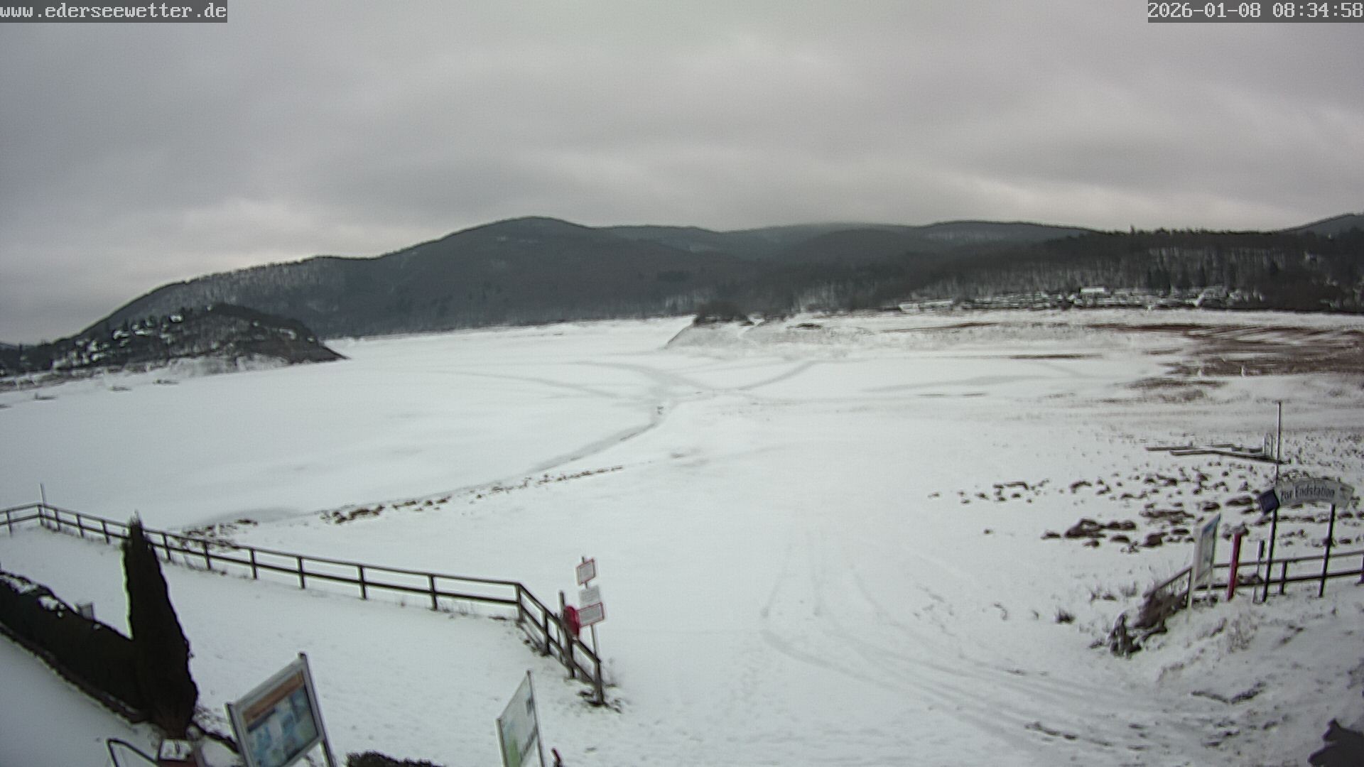 Archiv Foto Webcam Edersee: Blick von Bringhausen