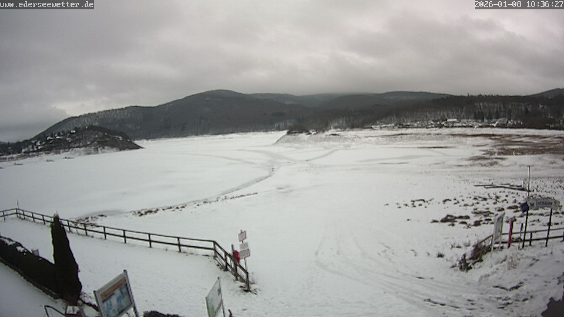 Archiv Foto Webcam Edersee: Blick von Bringhausen