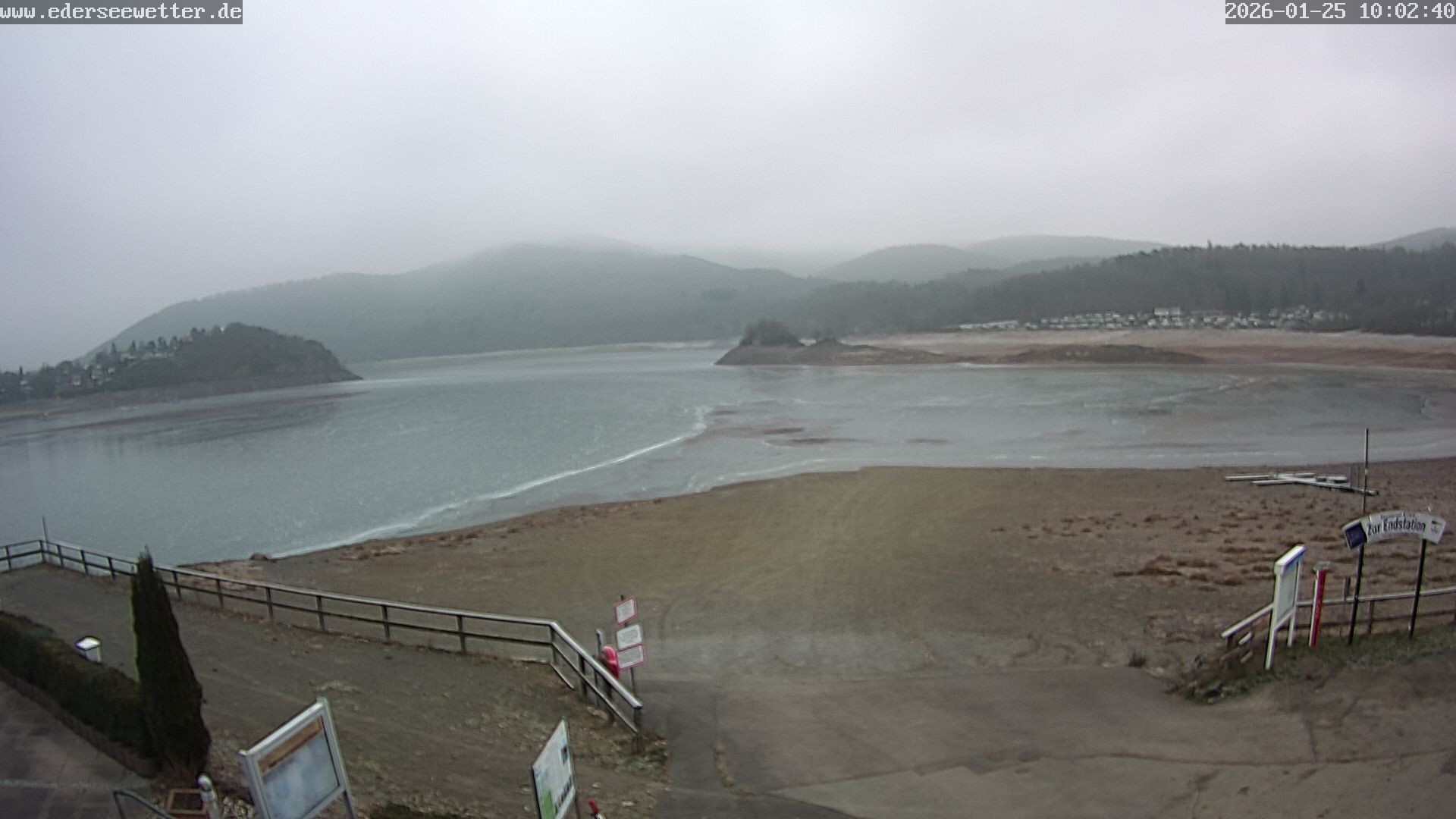 Archiv Foto Webcam Edersee: Blick von Bringhausen