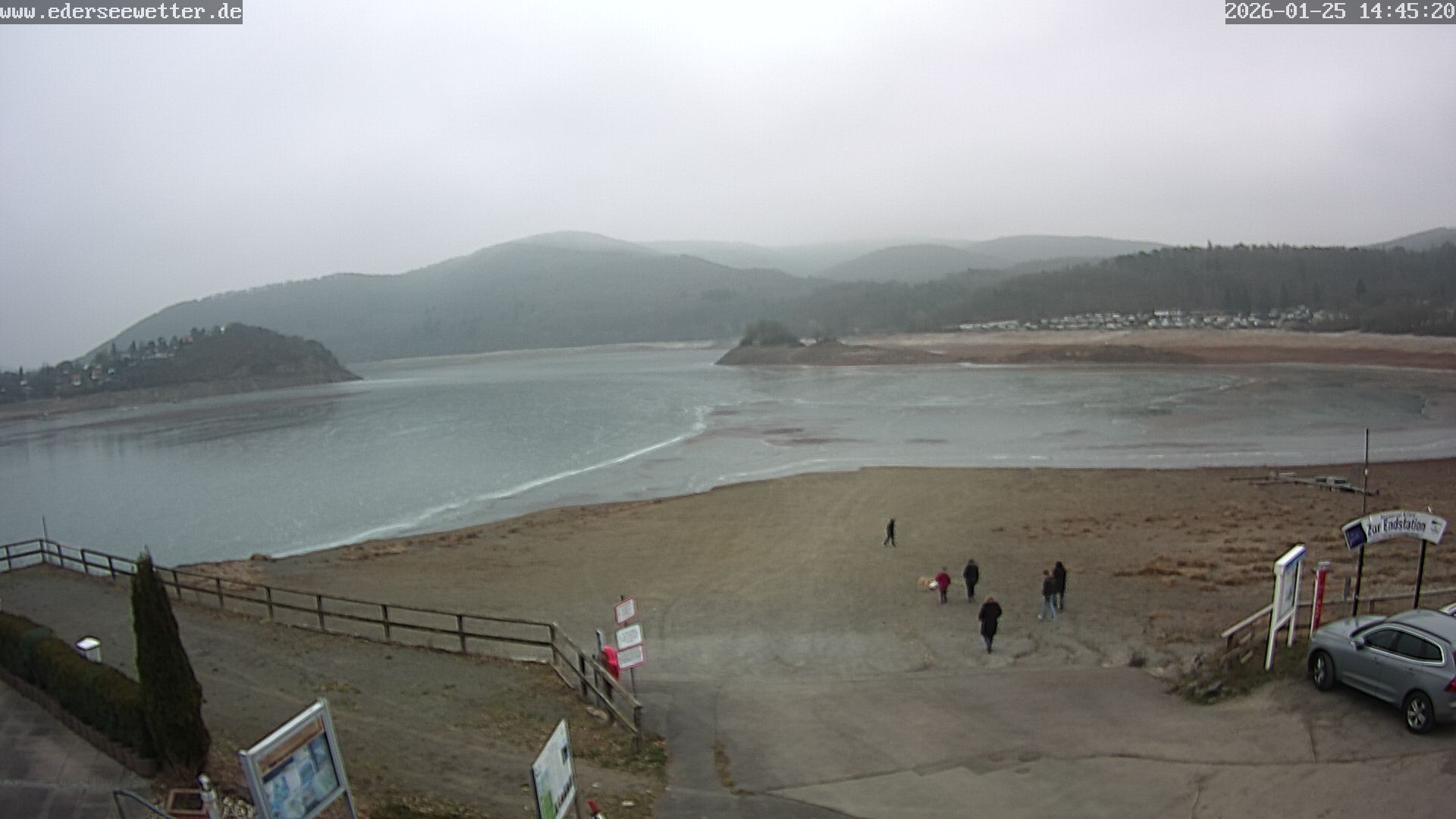 Archiv Foto Webcam Edersee: Blick von Bringhausen