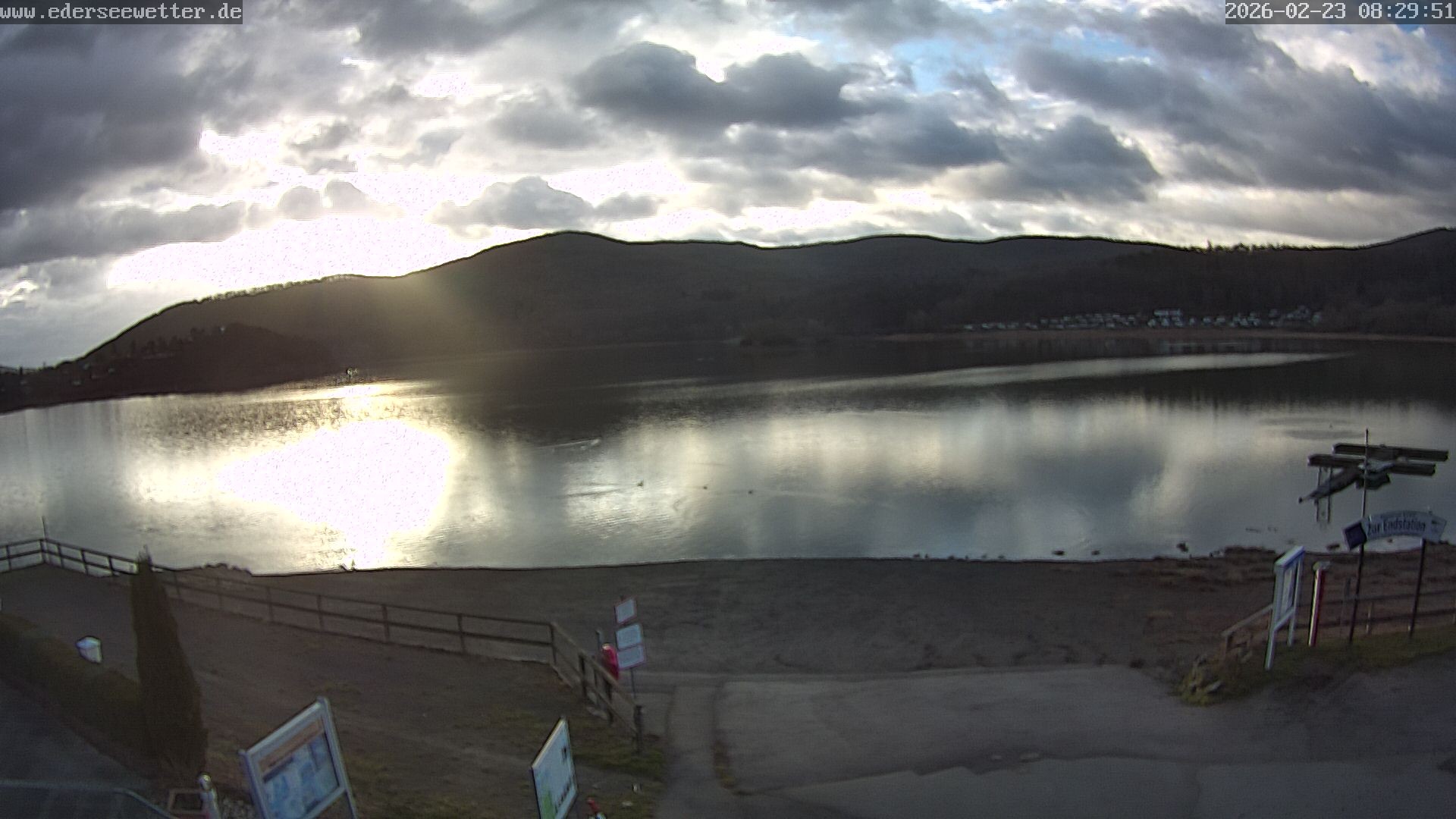 Archiv Foto Webcam Edersee: Blick von Bringhausen