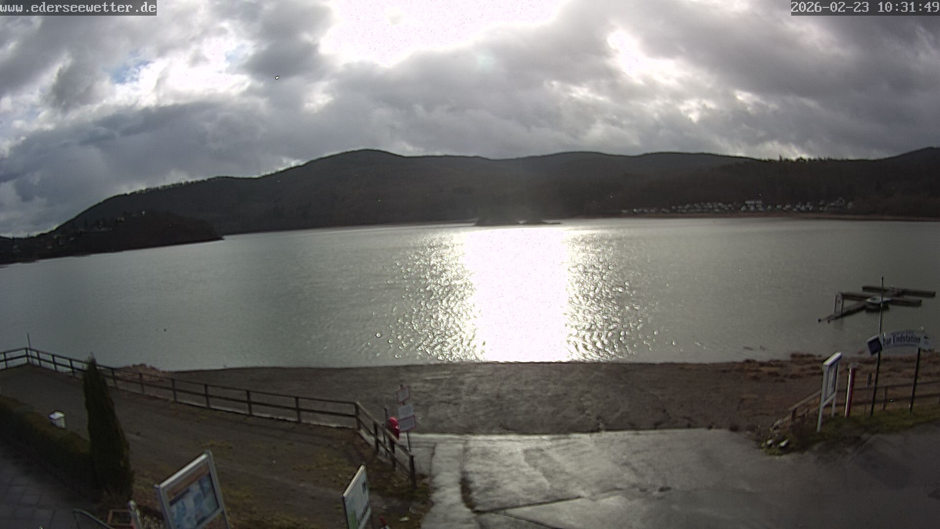 Archiv Foto Webcam Edersee: Blick von Bringhausen