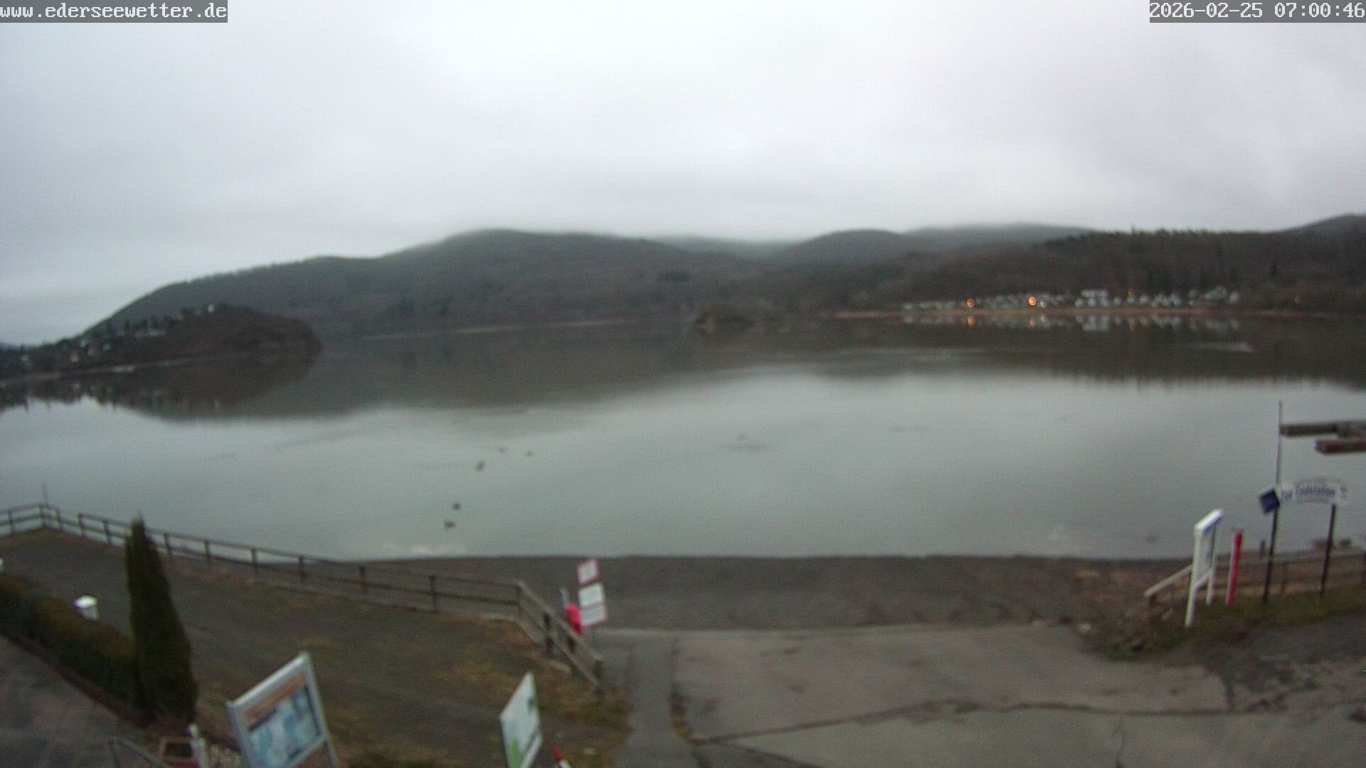 Archiv Foto Webcam Edersee: Blick von Bringhausen