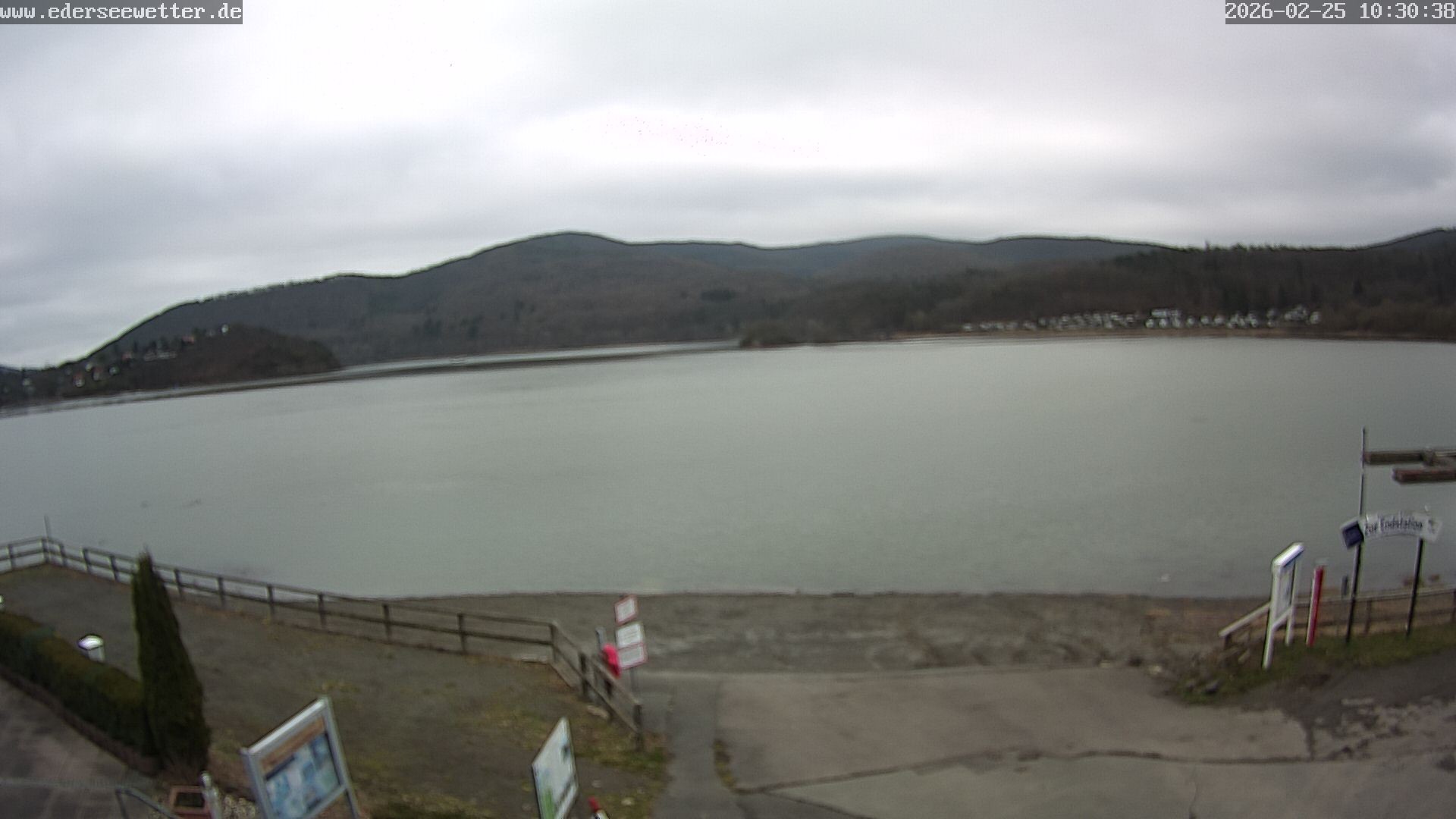 Archiv Foto Webcam Edersee: Blick von Bringhausen