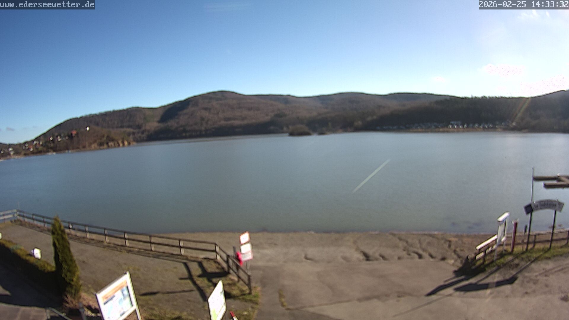Archiv Foto Webcam Edersee: Blick von Bringhausen