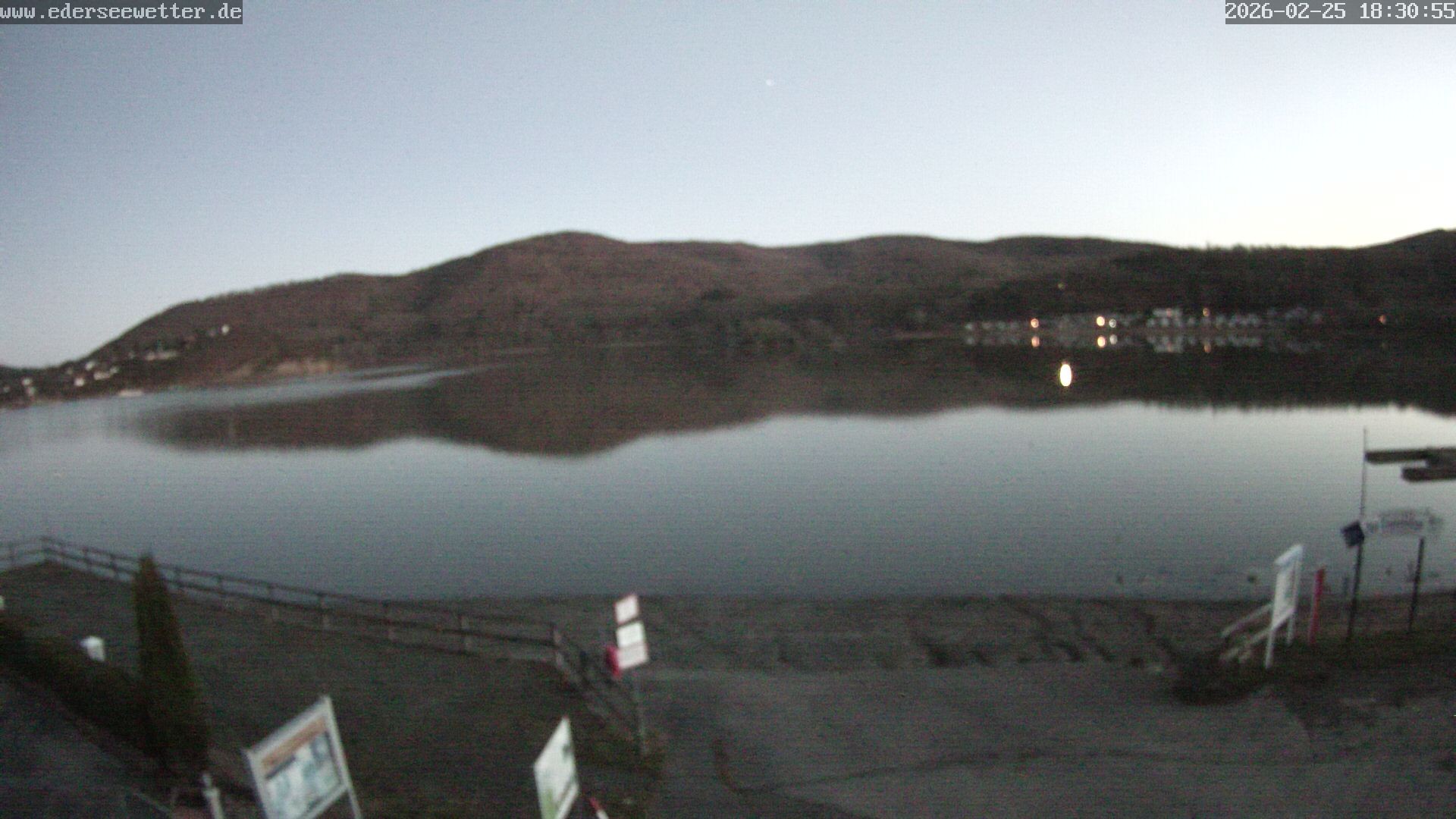 Archiv Foto Webcam Edersee: Blick von Bringhausen