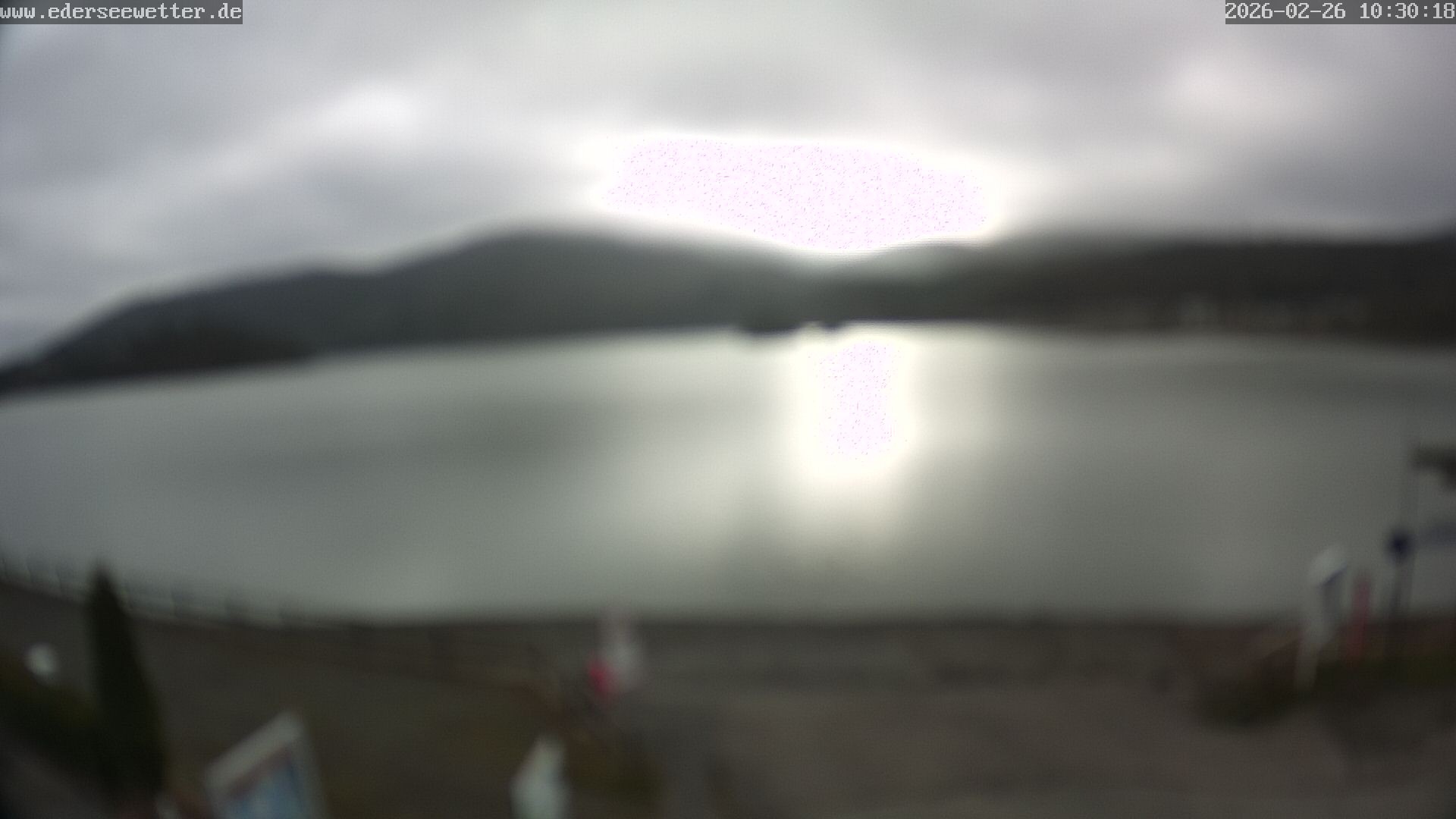 Archived image Webcam Lake Eder: Bringhausen