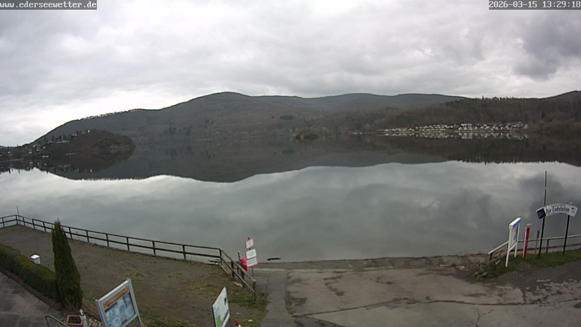 Archiv Foto Webcam Edersee: Blick von Bringhausen