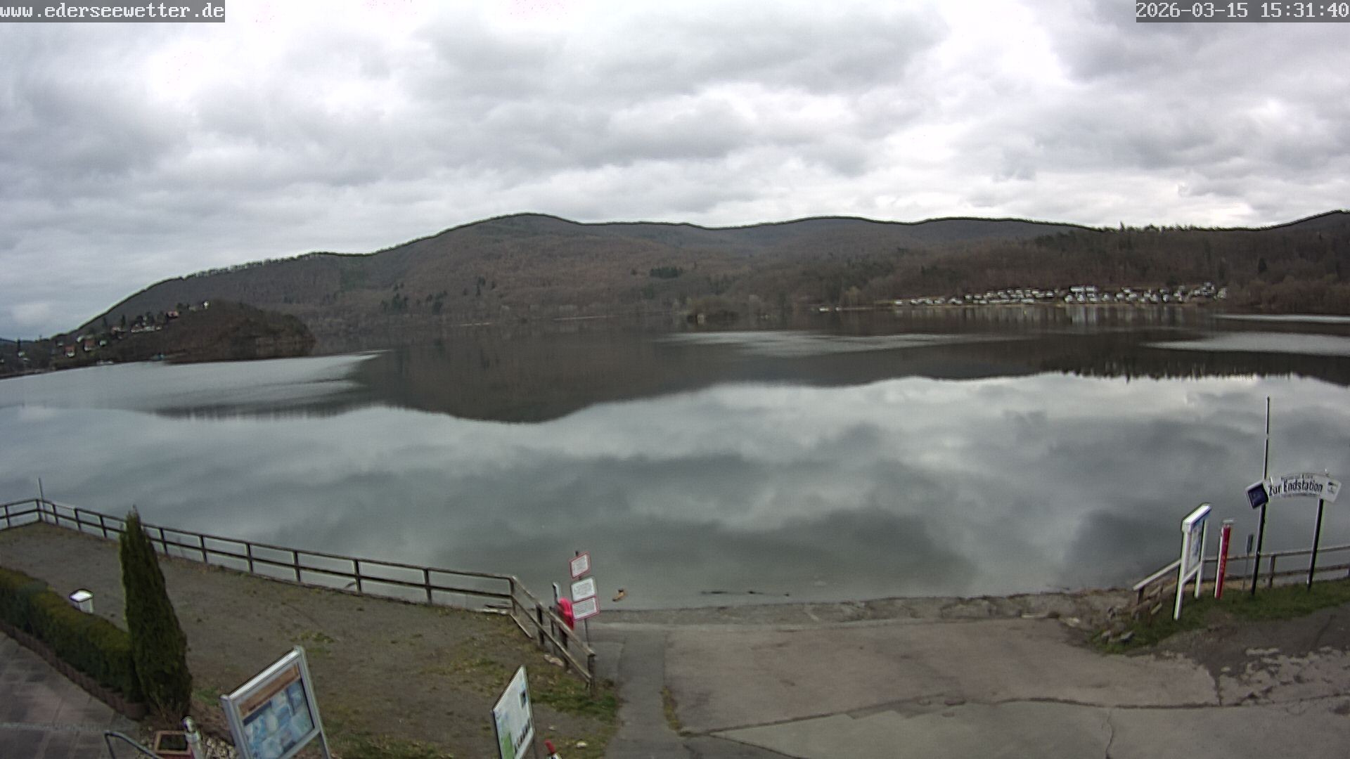 Archiv Foto Webcam Edersee: Blick von Bringhausen