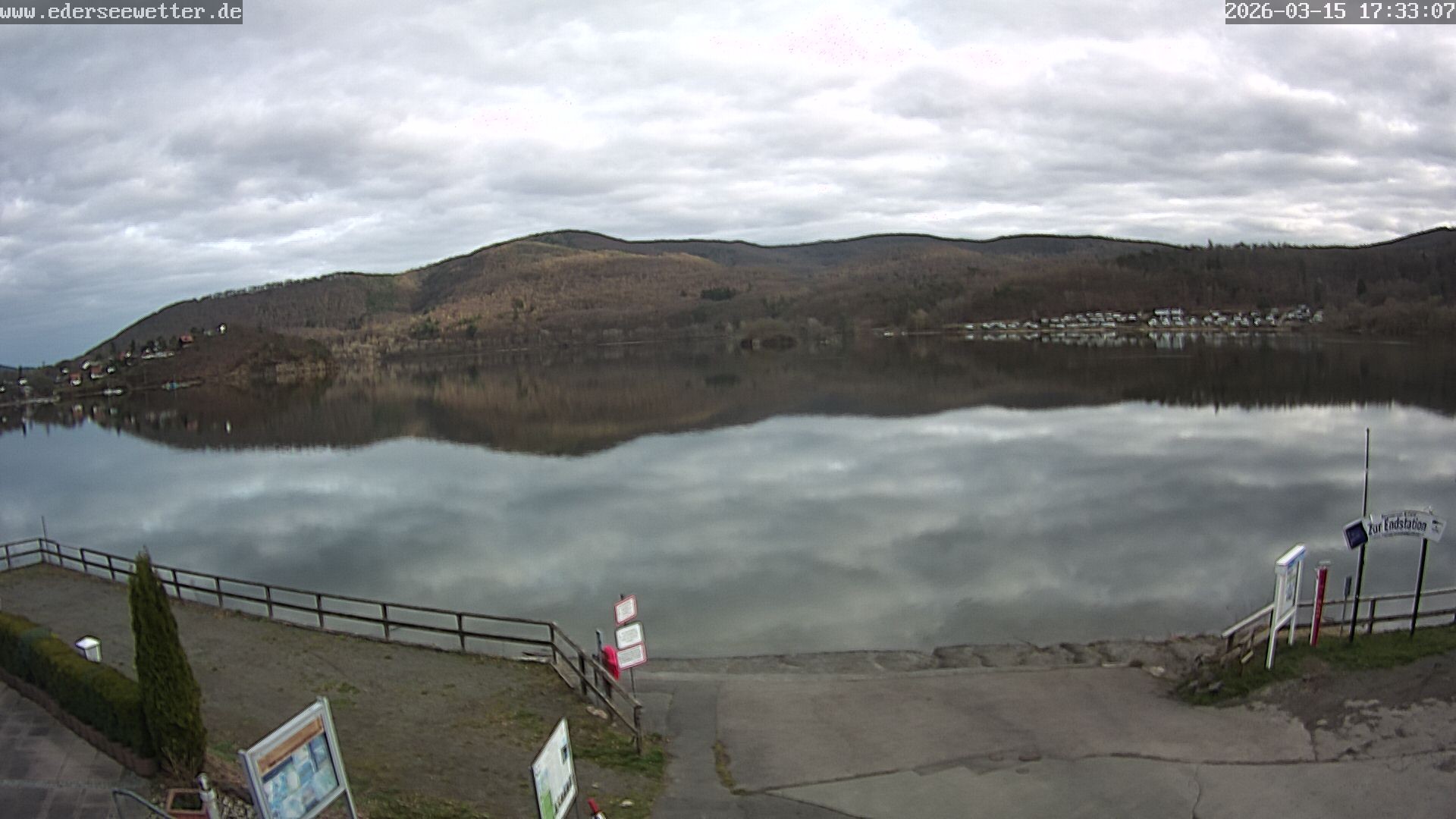 Archiv Foto Webcam Edersee: Blick von Bringhausen
