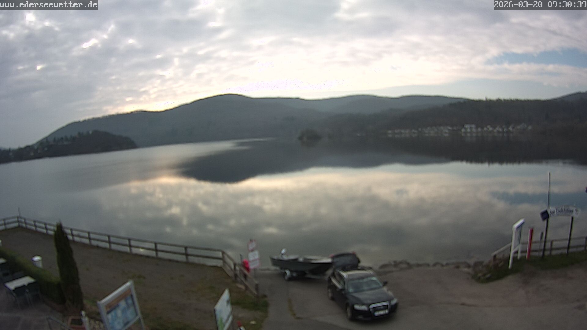 Archived image Webcam Lake Eder: Bringhausen