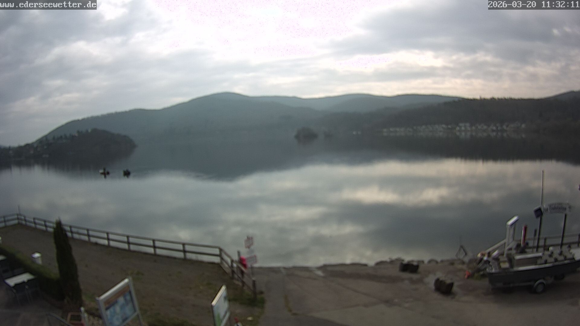 Archived image Webcam Lake Eder: Bringhausen